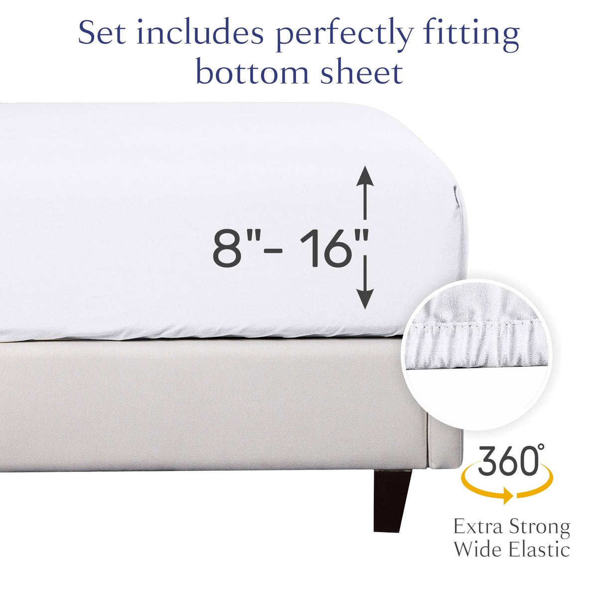 100% Cotton Sateen 1000 Thread Count E84491