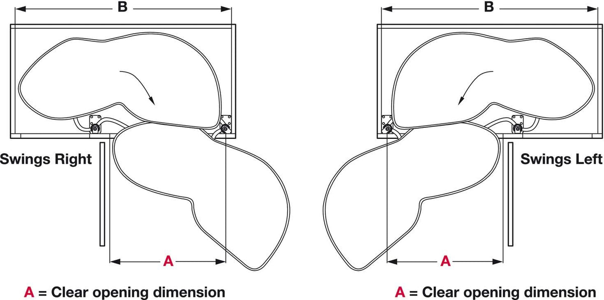 Lazy Susan for Blind Base Corner Cabinets Z255