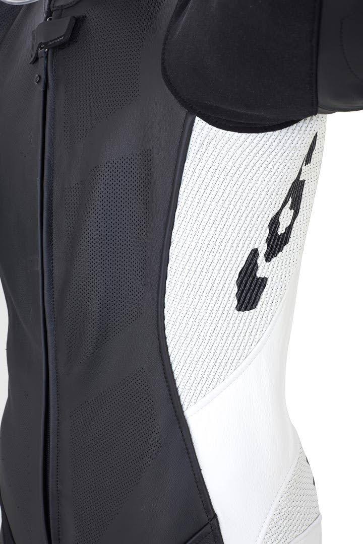 Black-White Leather Suit O231763