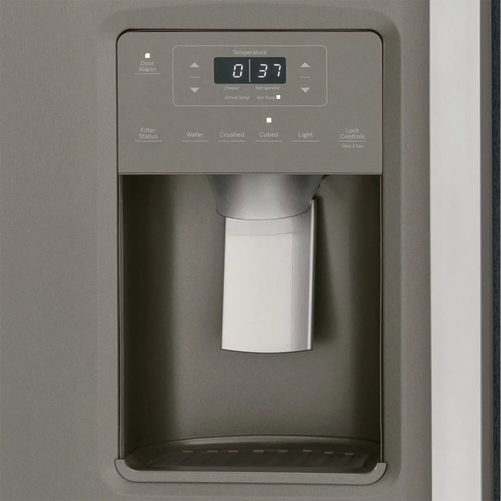 23.0 Cu. Ft. Slate Side-By-Side Refrigerator J99006