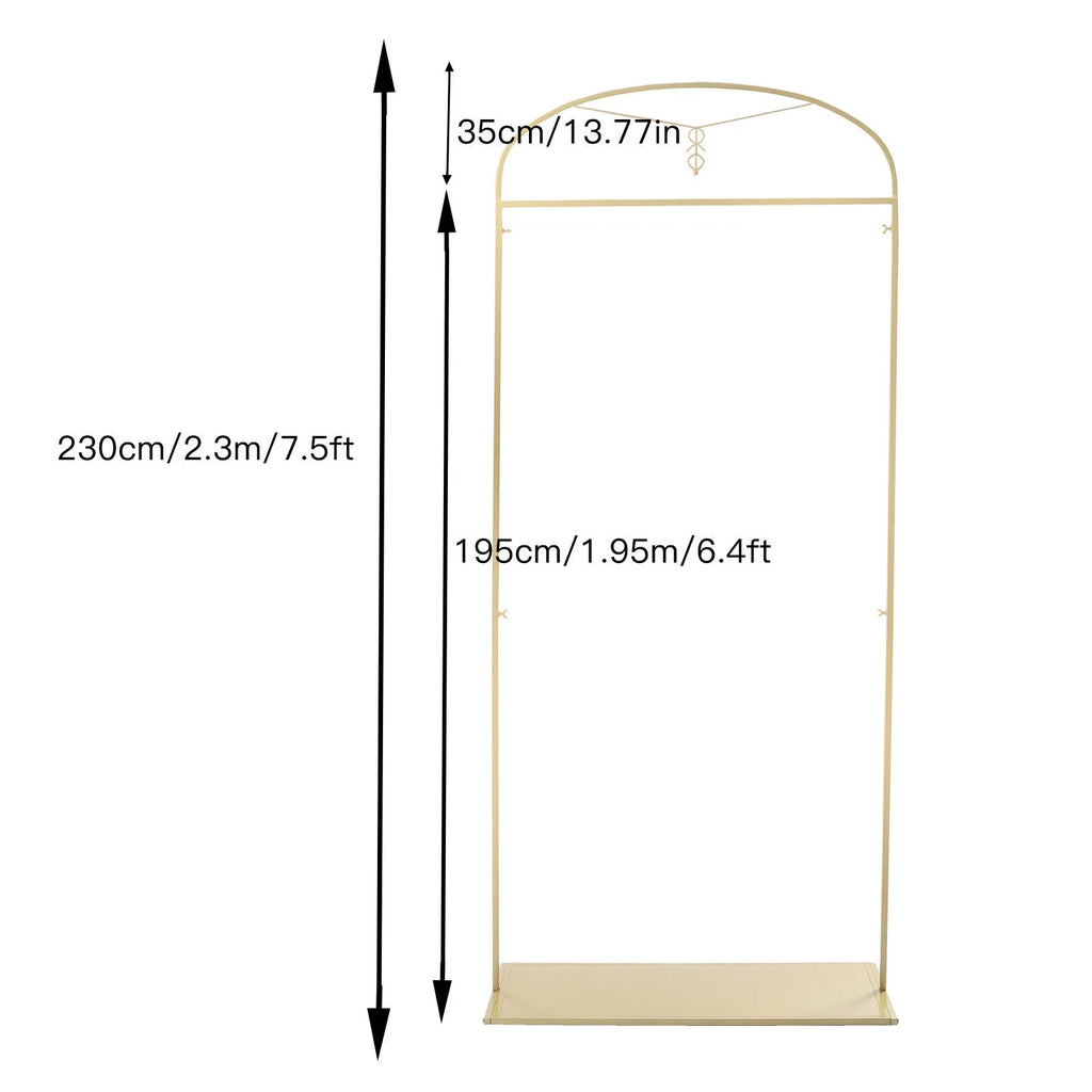 Metal Clothes Storage Rack 7.5ft P82648