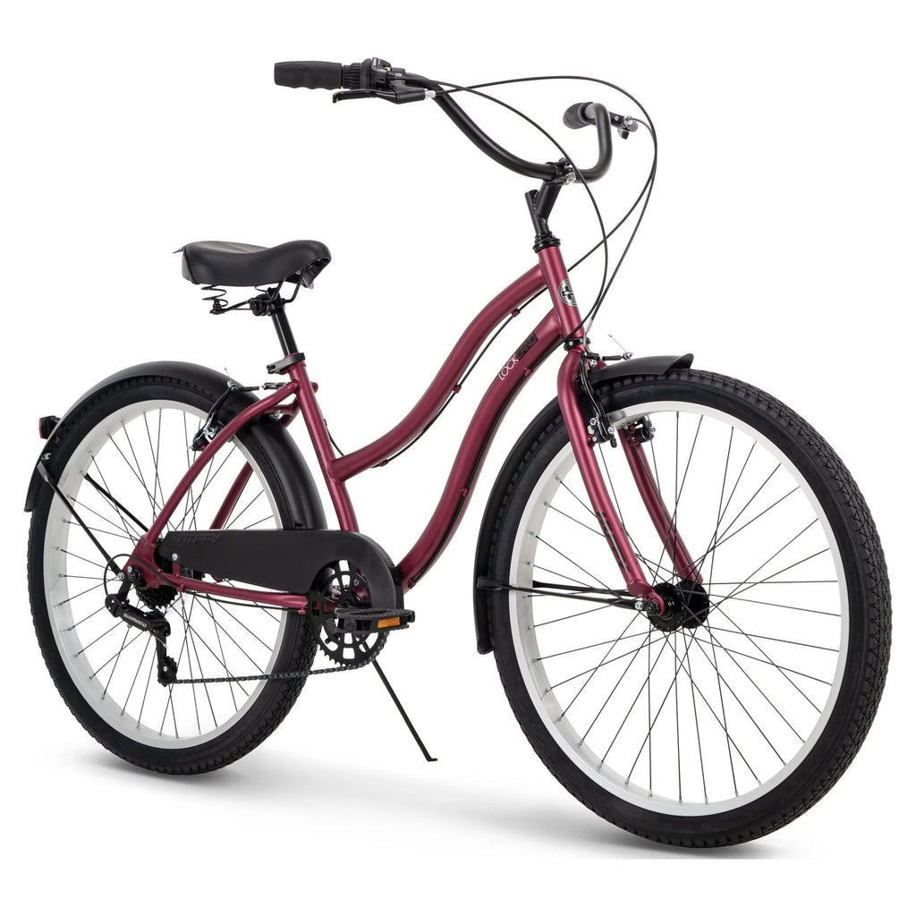 Pink 26-inch 7-speed Cruiser Bike T239441