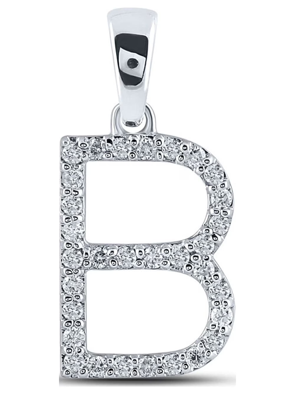 1/4 Cttw Diamond Initial Pendant W612308