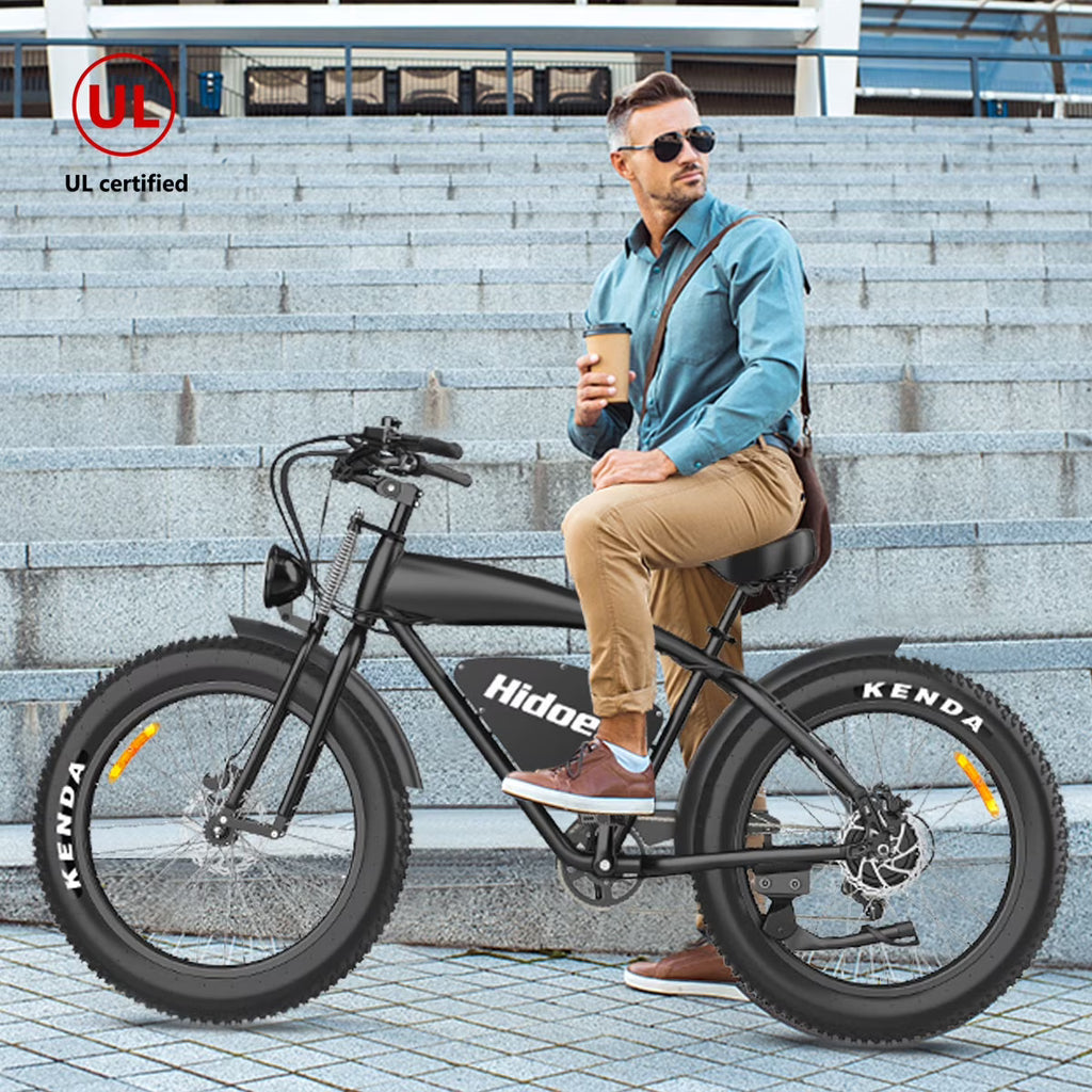 1200W Electric Mountain Bike with 26" Fat Tire A32379