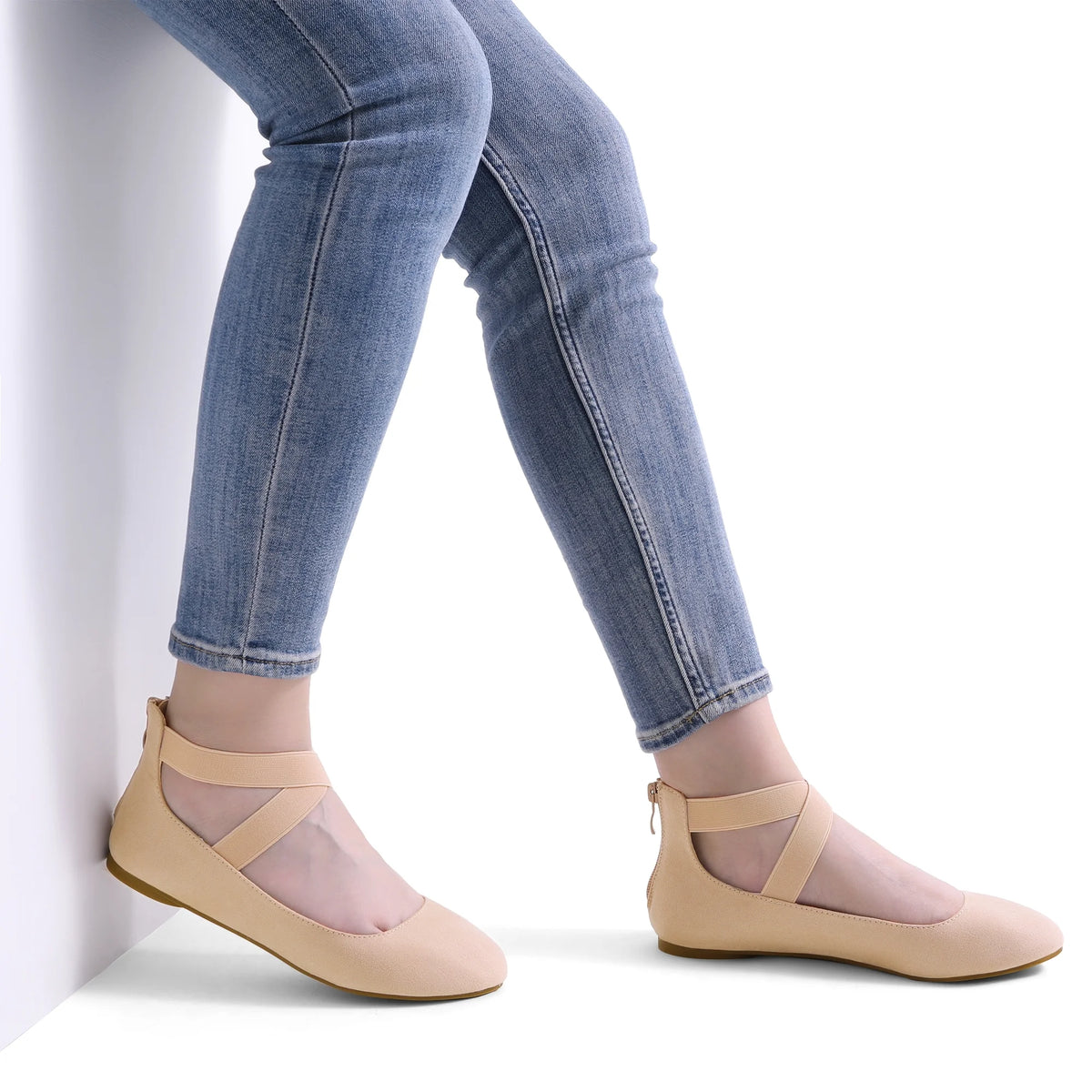 Women's Ballet Flats Mary Jane Slip On Shoes A725