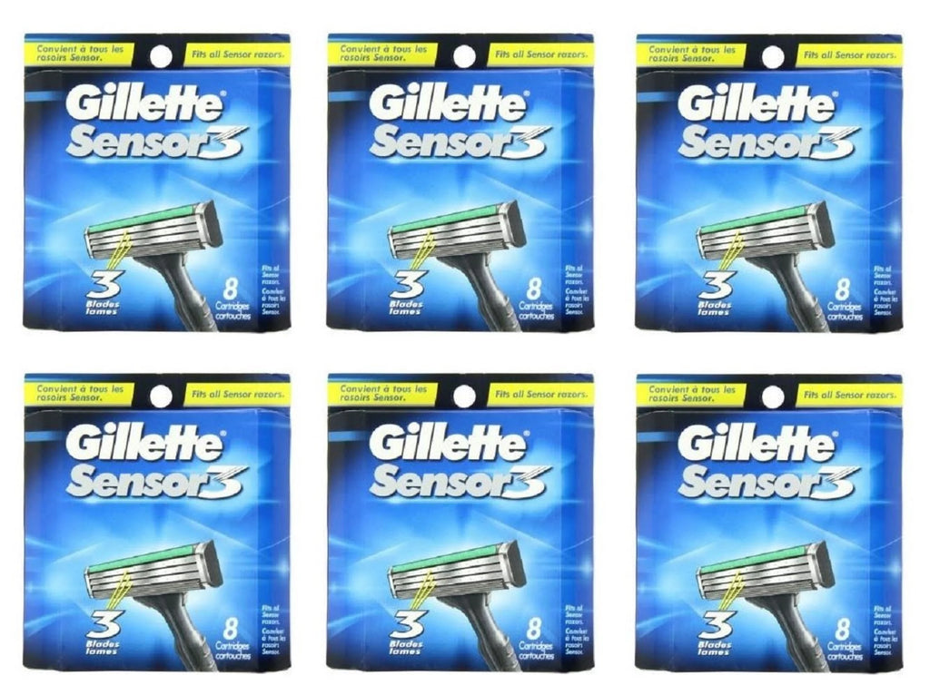 Refill Blade Cartridges, 8 Count (Pack of 6) M34946