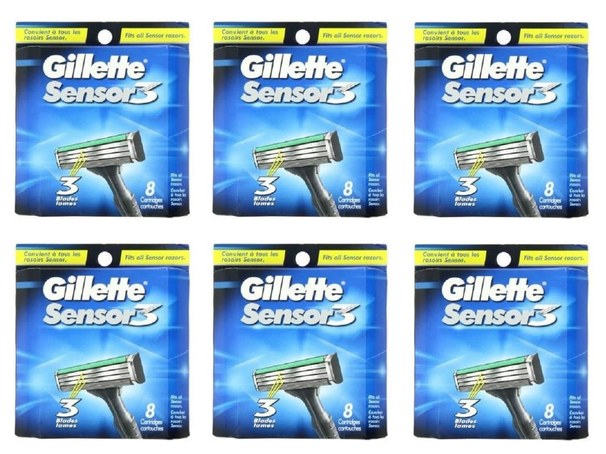 Refill Blade Cartridges, 8 Count (Pack of 6) M34946