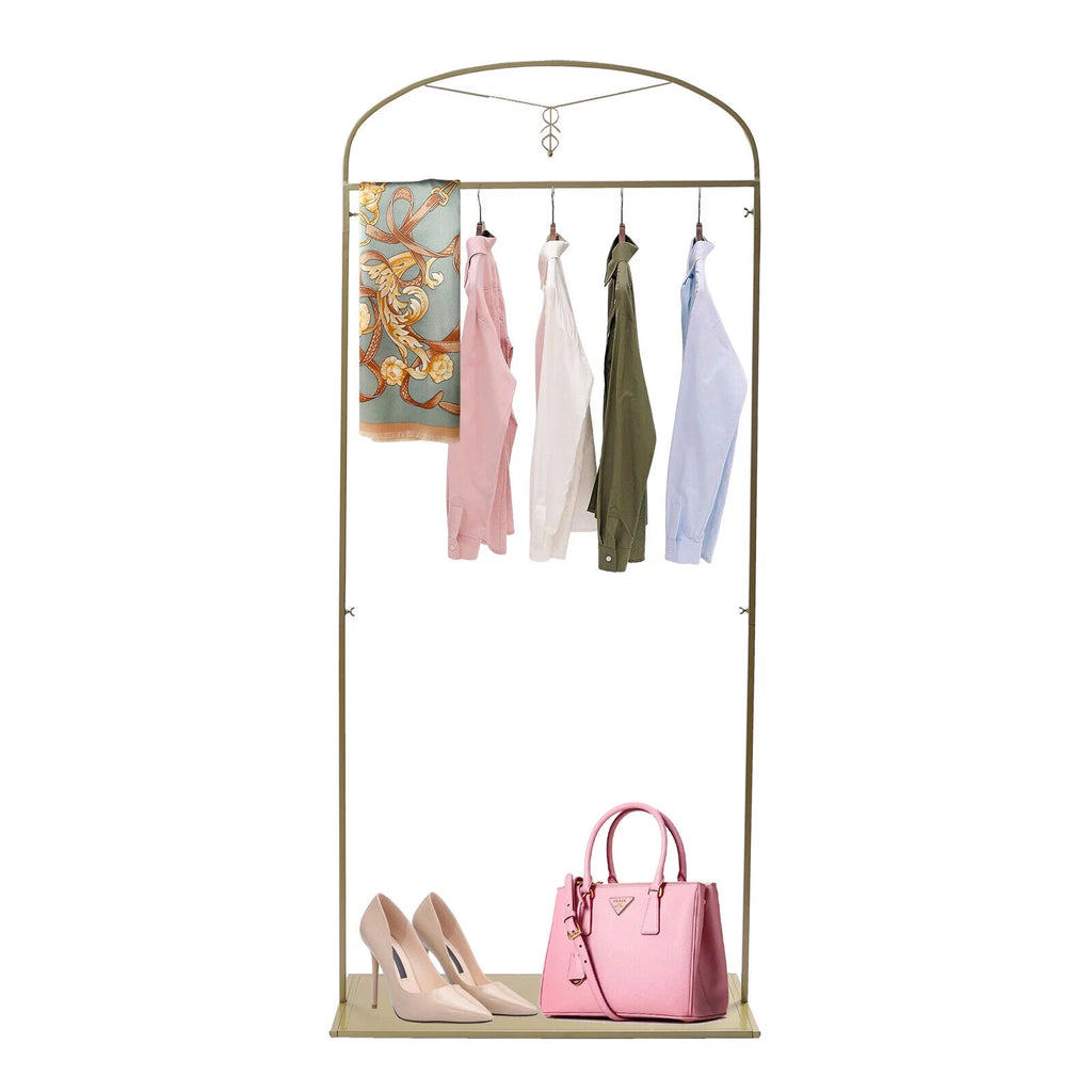 Metal Clothes Storage Rack 7.5ft P82648