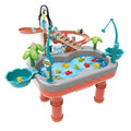 Toddler Toys Fishing Table Toys Water Table Pool Set F701