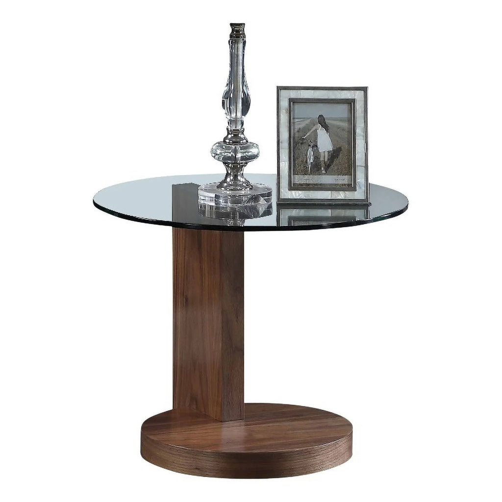 2-Piece Walnut Cocktail Table and Lamp Table Set G5891