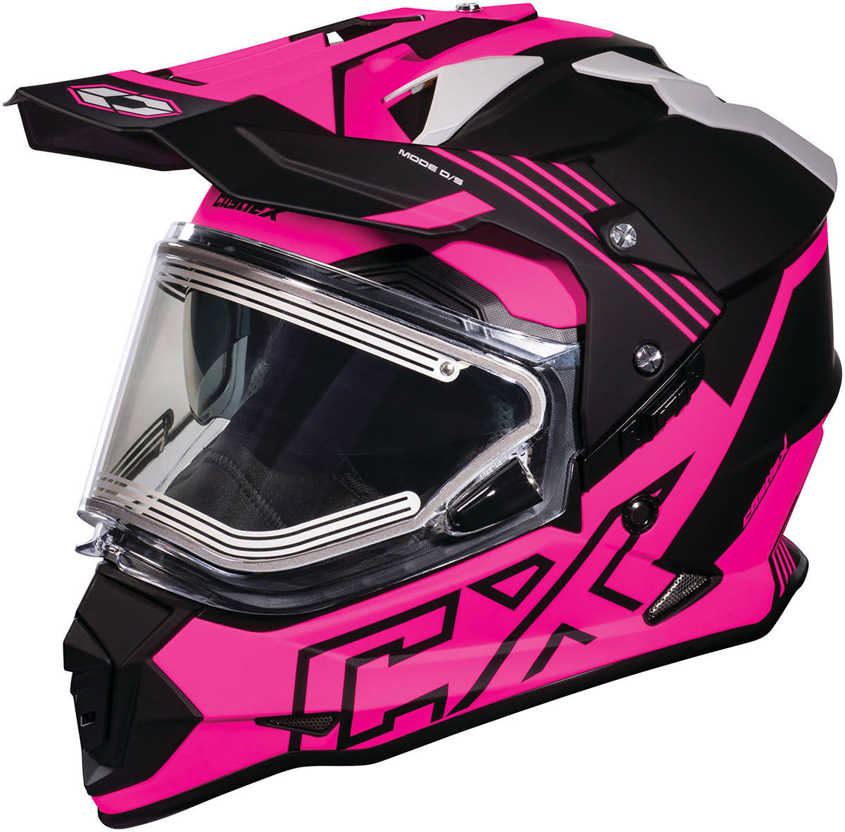 Matte Pink Snow Helmet N767