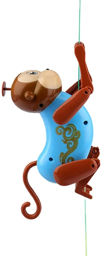 Blue String-Climbing Monkey Toy H615739