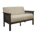 Light Brown Loveseat I926652